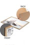 Wallity Cuadro decorativo Tekhammdf129 Multicolor